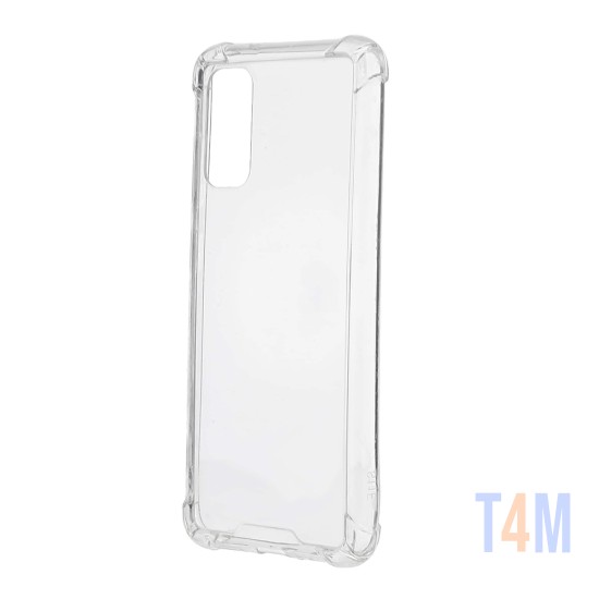 Funda de Silicona con Esquinas Duras para Samsung Galaxy S11 Transparente